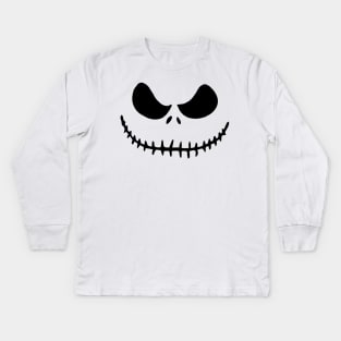 Halloween Pumpkin Kids Long Sleeve T-Shirt